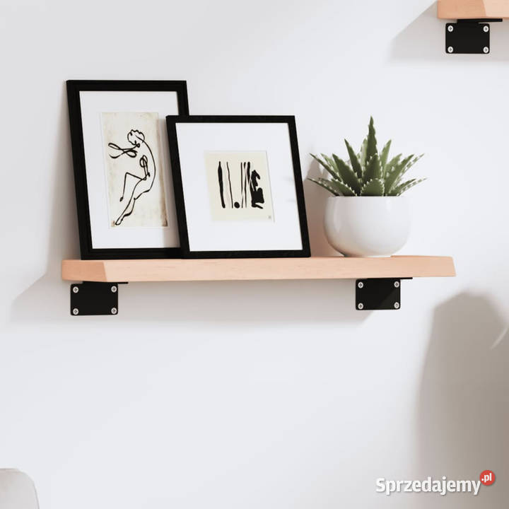Półka 40x10x2 surowe lite drewno dębowe WM363500 Warszawa sprzedam