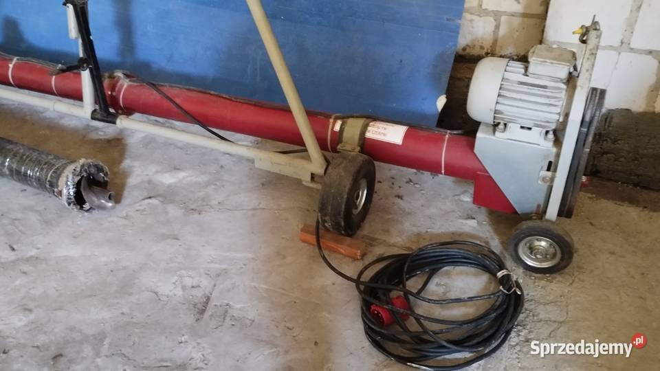 Żmijka do zboża z 6 8m z wózkiem lubelskie Strzyżewice