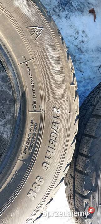 Opony zimowe 21565R16 Prudnik