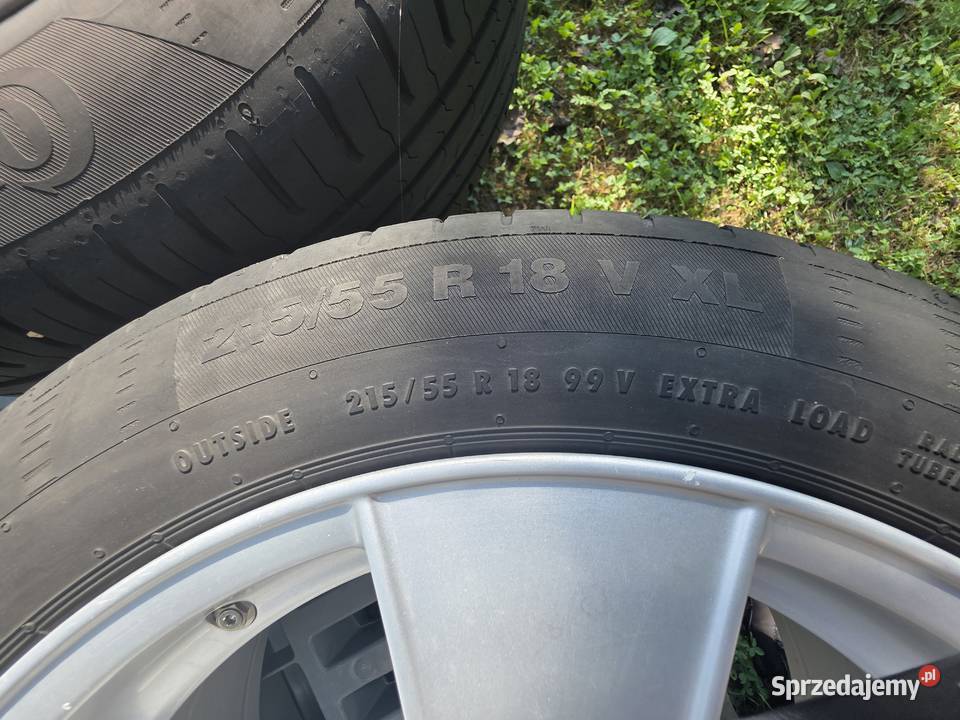 Koła Letnie Alutec 18 5x120 85 ET45 Continental Motoryzacja małopolskie Skawina
