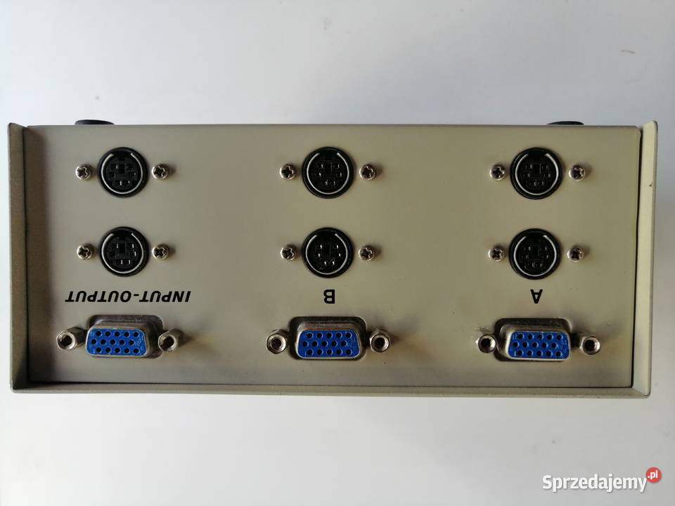 przełącznik KVM VGA2 kable, taśmy, przedłużacze Zgierz