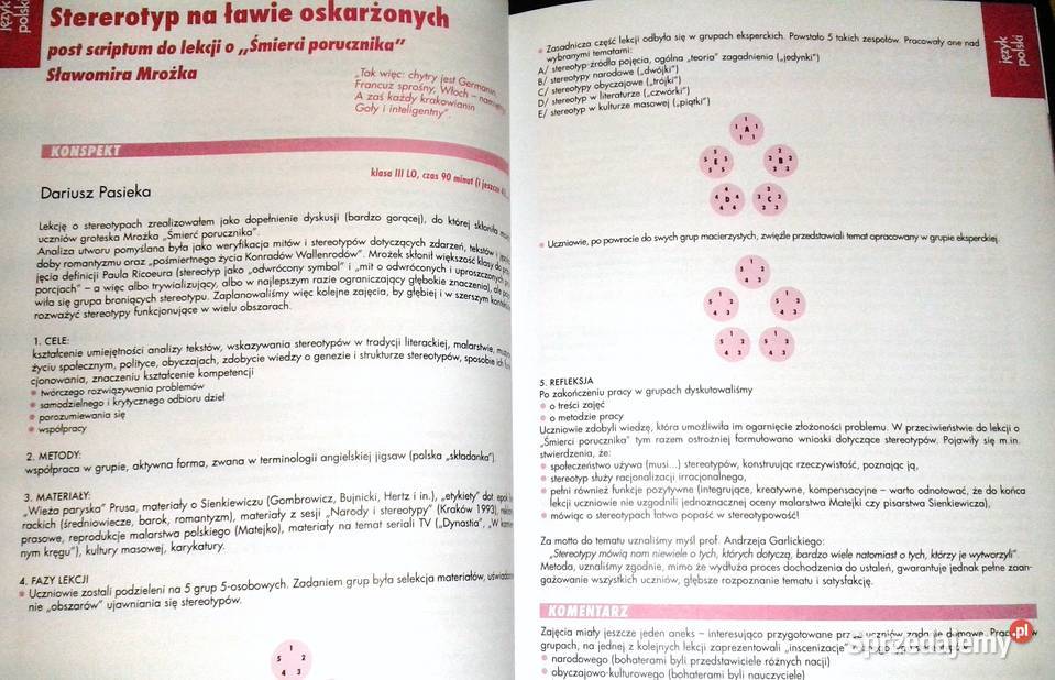 Materiały edukacyjne programu Kreator Tomasz Chełm