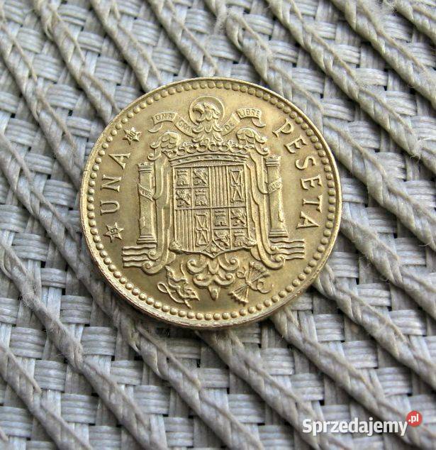 Hiszpania 1 Peseta 1975r Kalisz