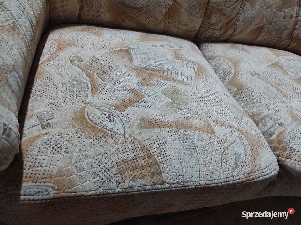 Komplet wypoczynkowy fotel sofa dwuosobowa 112 z 95cm Sypniewo