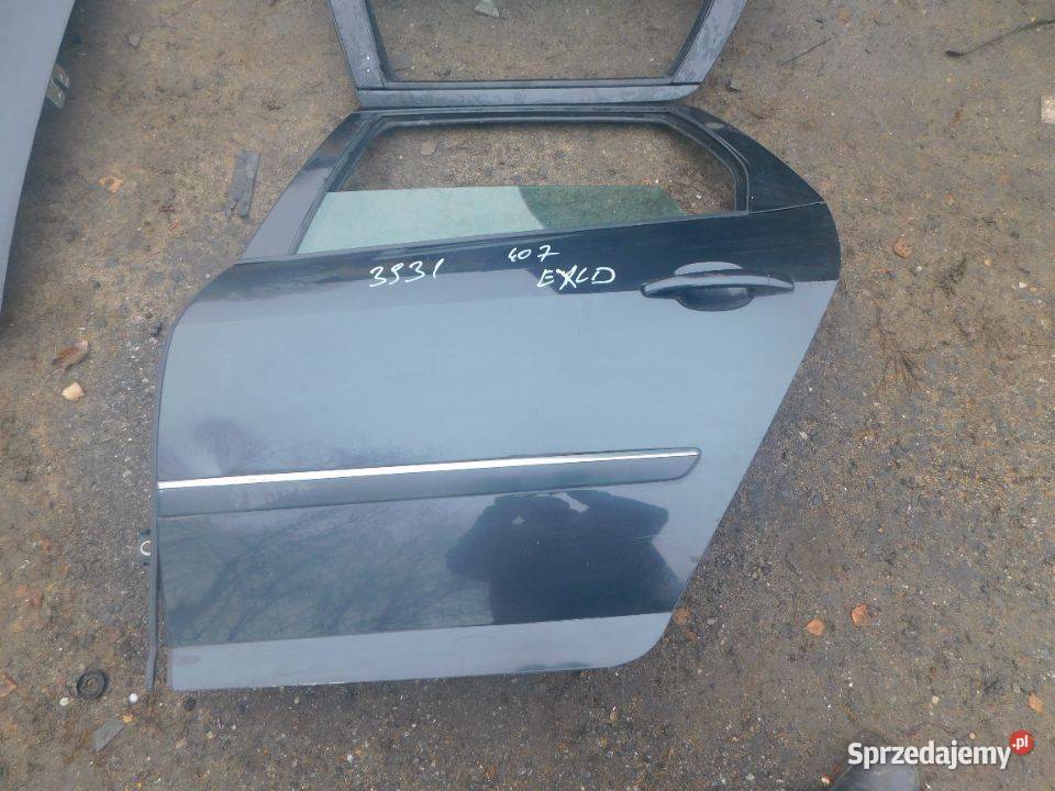 peugeot 407 drzwi 3931 WYSYŁKA Pozostałe Żory