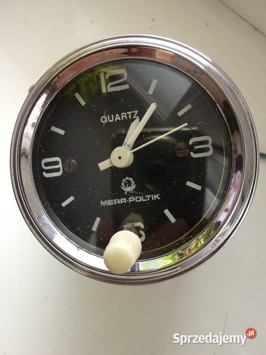 Zegarek samochodowy MeraPoltik Zegar Mera Poltik Liczniki i zegary