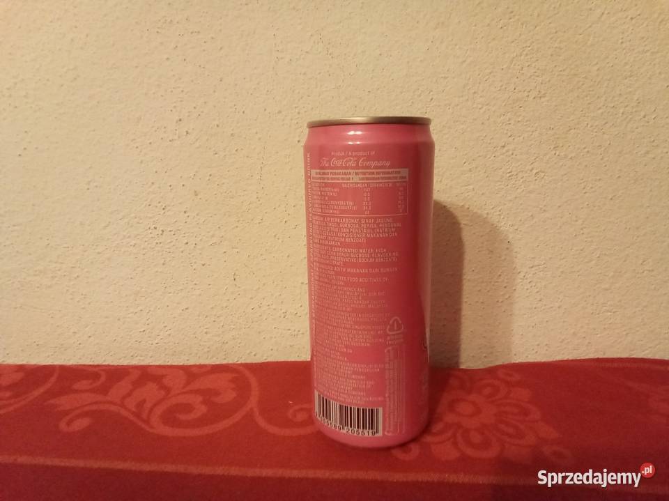 Pusta puszka fanta liczi Malezja Warszawa