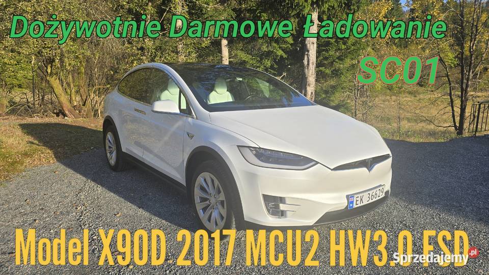 Tesla Model X90DDarmowe Ładowanie Poznań