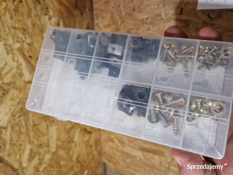 WKRĘTY I PODKŁADKI DO KAROSERII MIX ZESTAW 170 wielkopolskie Głogowa