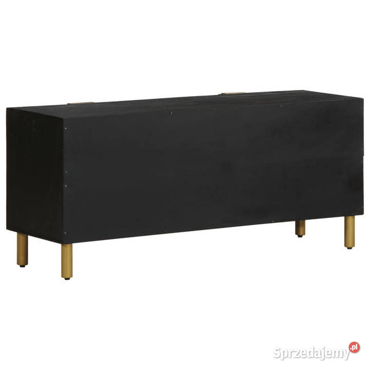 Szafka pod telewizor czarna 105x33x46 WM4017648 mazowieckie Warszawa