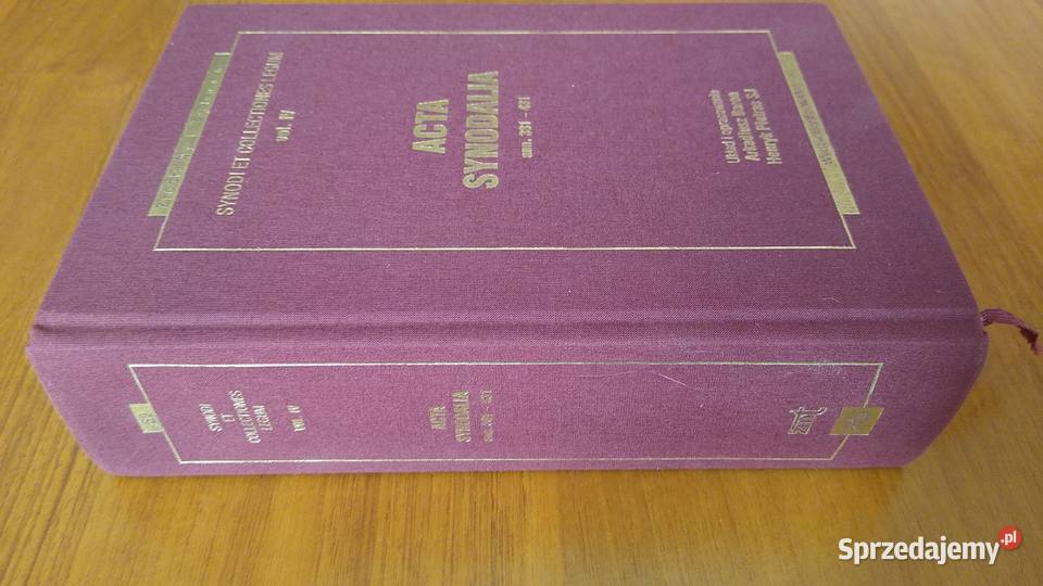 Acta synodalia ab anno 381 ad annum 431 Gdańsk