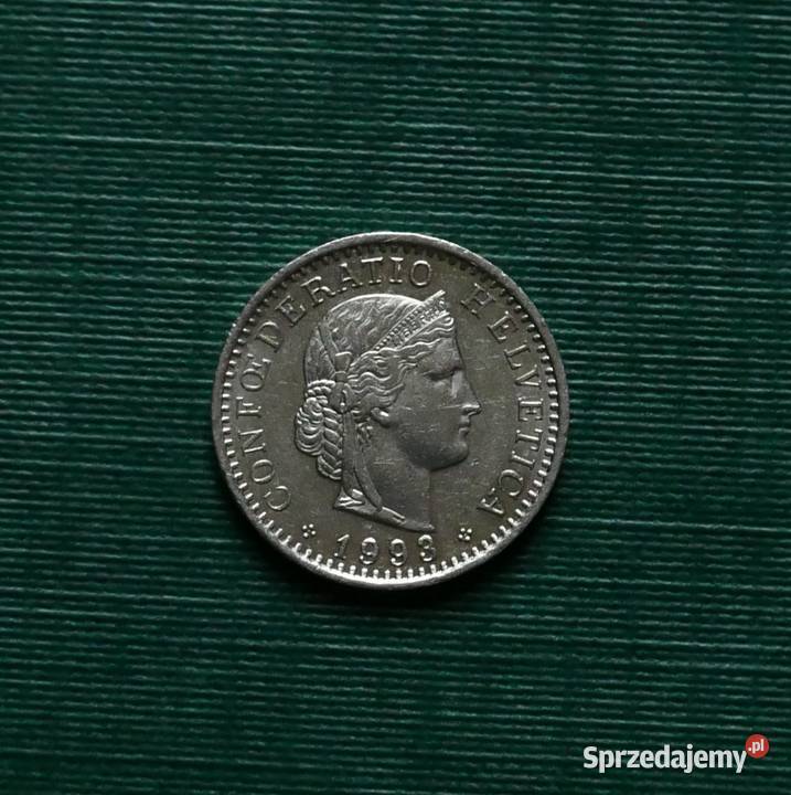 SZWAJCARIA 20 rappenów 1993r