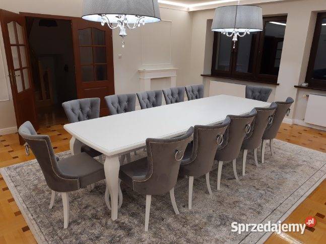 Stół z krzesłami do jadali salonu krzesła