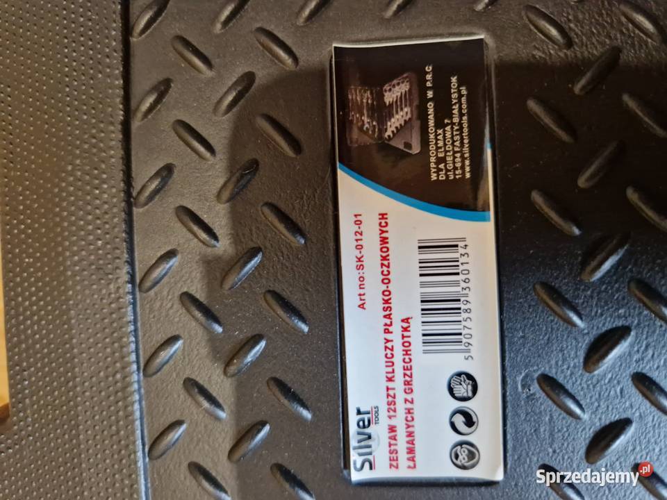 KLUCZE PŁASKIE OCZKOWE Z GRZECHOTKĄ KUTE CrV