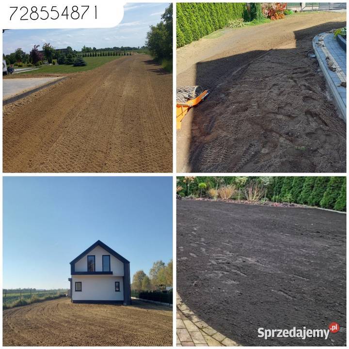 RÓWNANIE TERENU JEZIORZANY gmina Przytoczno