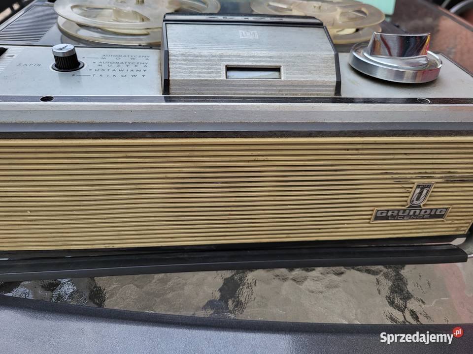 Magnetofon szpulowy Grundig TK120 Magnetofony łódzkie