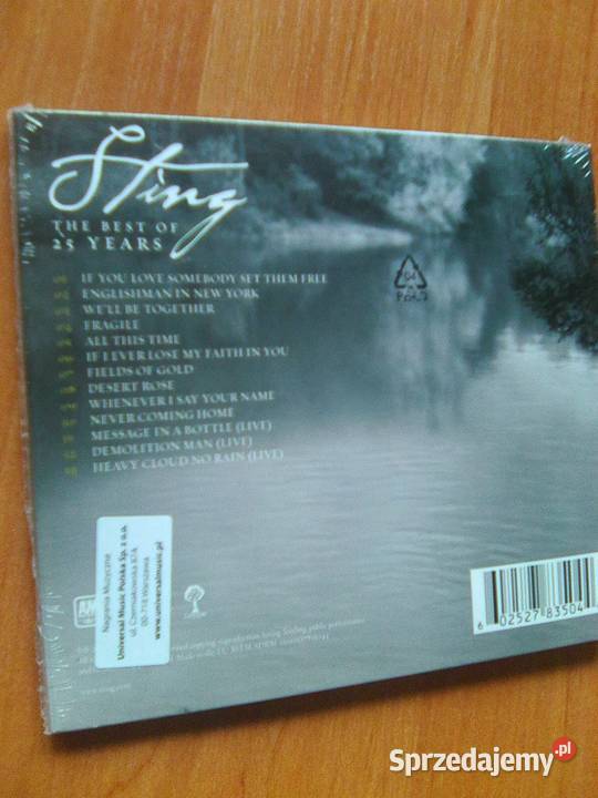 Sting The Best Of 25 Years CD