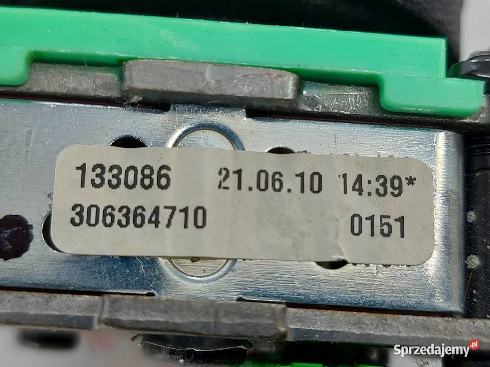 MERCEDES CLC 10r pas bezpieczeństwa prawy przód Pasy bezpieczeństwa