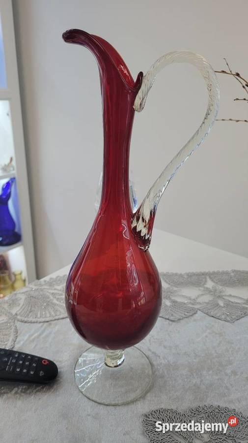 Dzban szkło Ciechanowiec sprzedam
