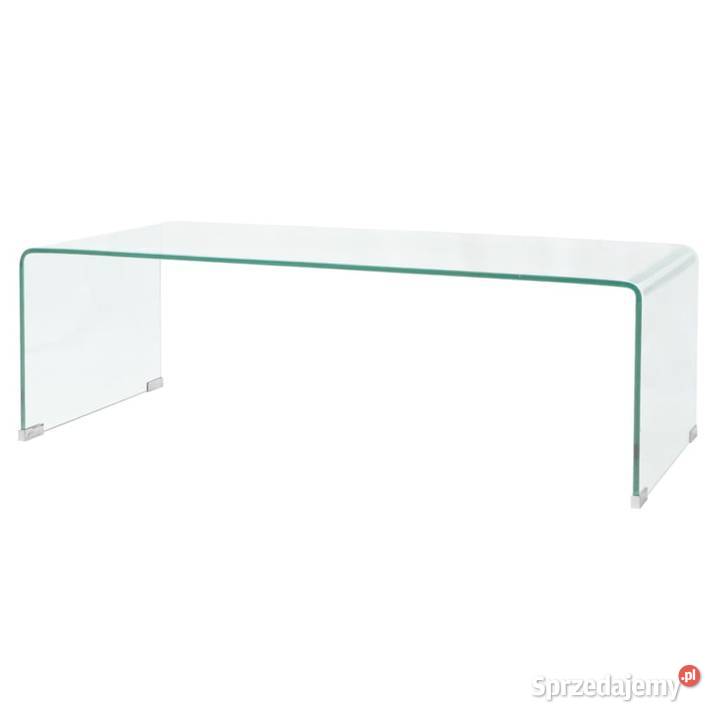 vidaXL Stolik kawowy szkło hartowane 98x45x30 Warszawa