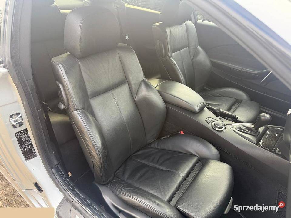 BMW Seria 6 630 i benzyna 258 2007r bezwypadkowy 2996cm3 Krotoszyn