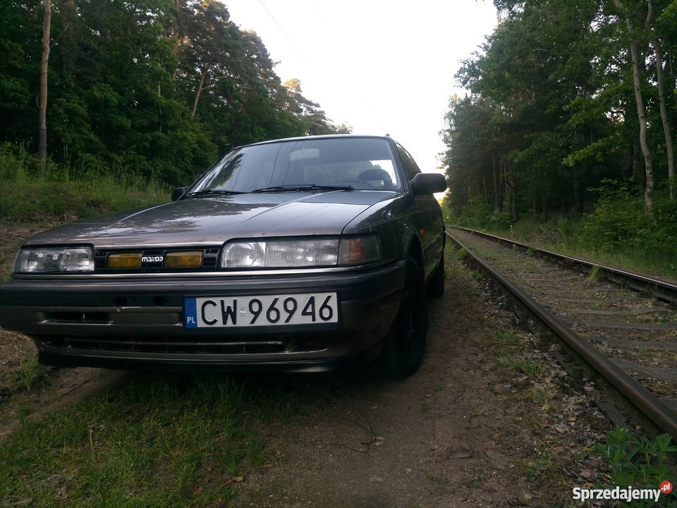 Mazda 626 GD welurowa tapicerka 626