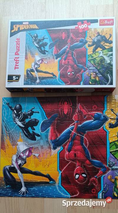 Puzzle Spiderman Trefl 100 Warszawa