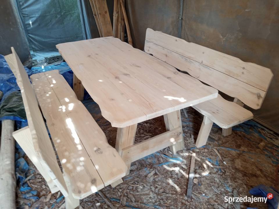 Meble ogrodowe Stoł z Ławkami 170X80 999zl Zawiercie sprzedam