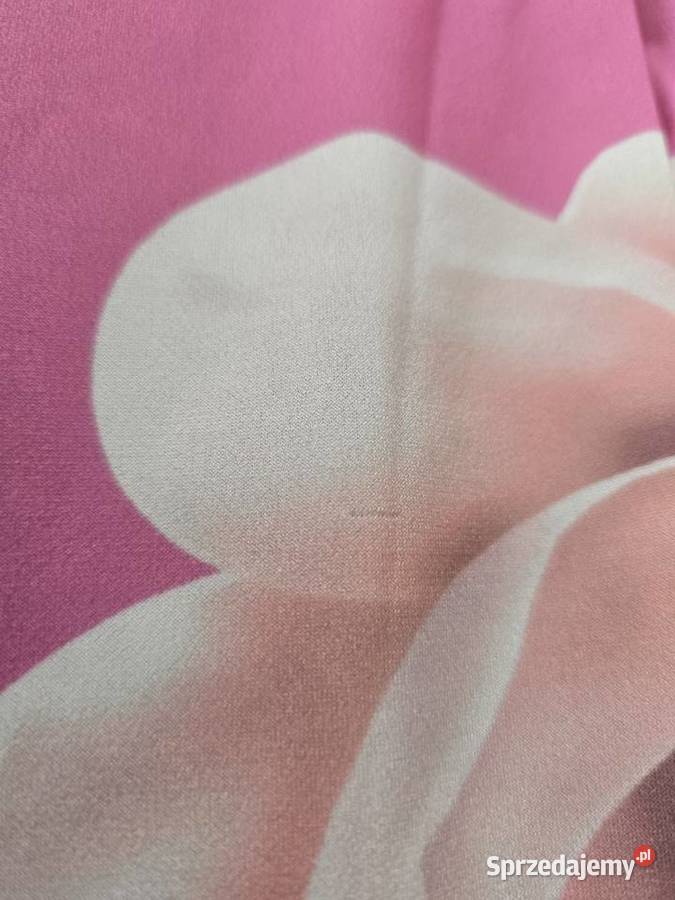 Sukienka asymetryczna Pastelowe Kwiaty różowy Rybnik