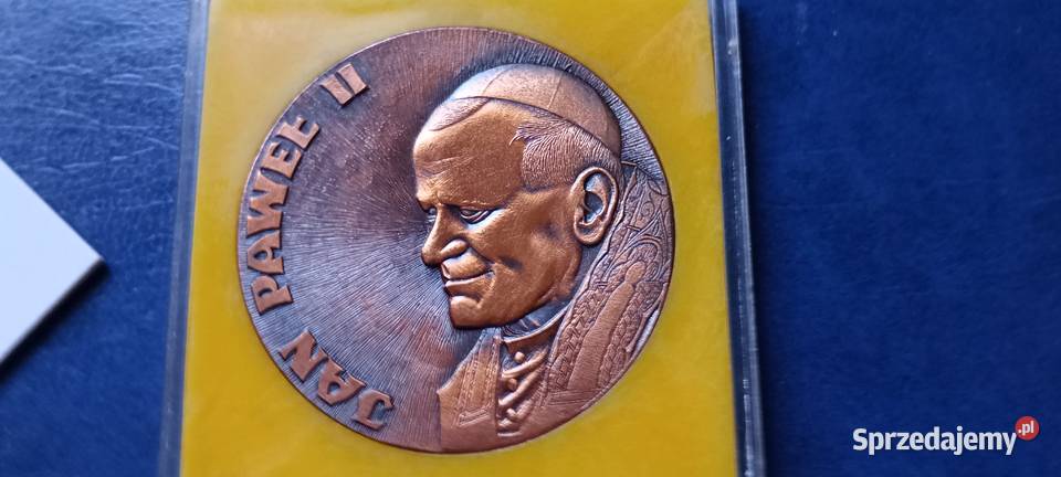 Stare monety Medal JPII 1982 Polska 1 Lesko
