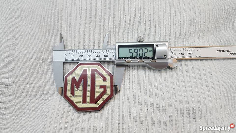 MG ZS EMBLEMAT ZNACZEK LOGO KLAPA NOWY PIĘKNY Poznań