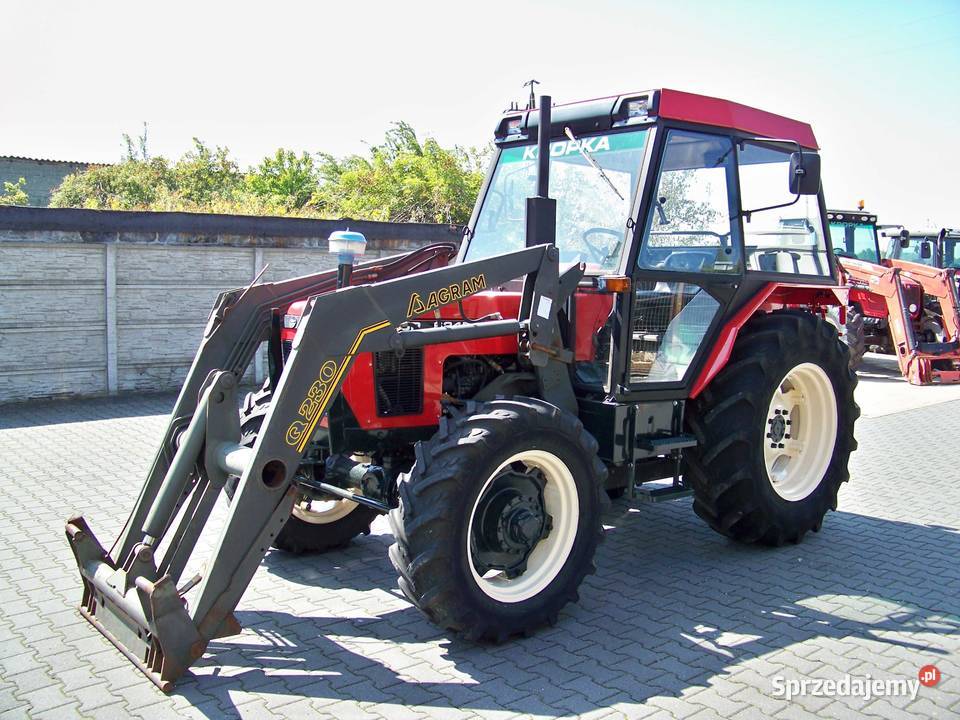 Ciągnik rolniczy Zetor 6245 4x4 Sprowadzony łódzkie Radomsko