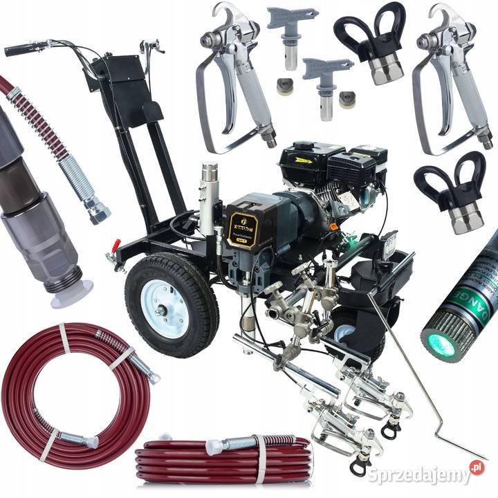 Malowarka Drogowa Spalinowa Zenthril Dom i Ogród Ludźmierz