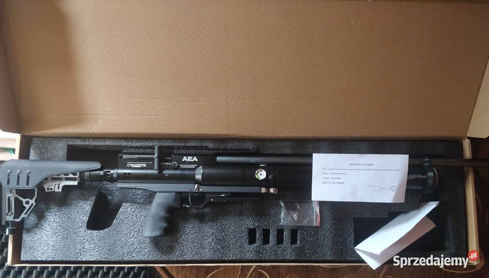 Karabinek Pneumatyczny Kal762 AEA Challenger Pro Puszczykowo
