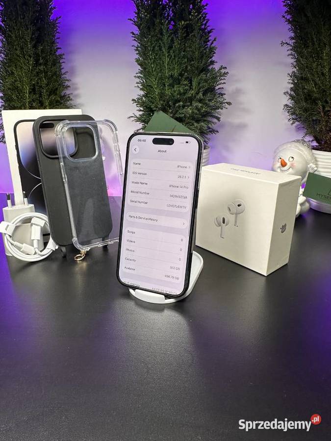 Apple iPhone 14 Pro 512GB Bateria 100 Stan Warszawa