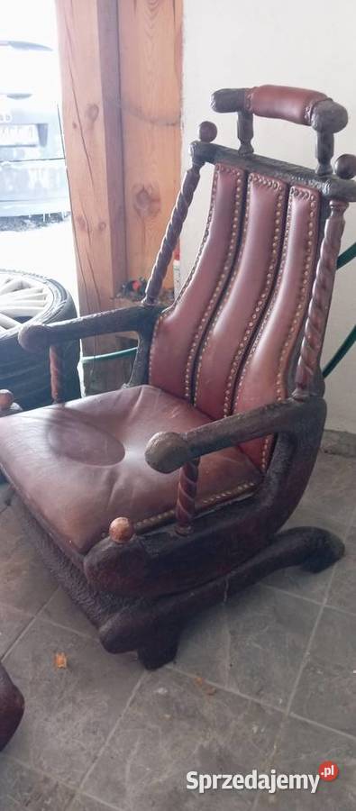 Fotel bujany widoczny na zdjęciu sprzedam podkarpackie Sonina