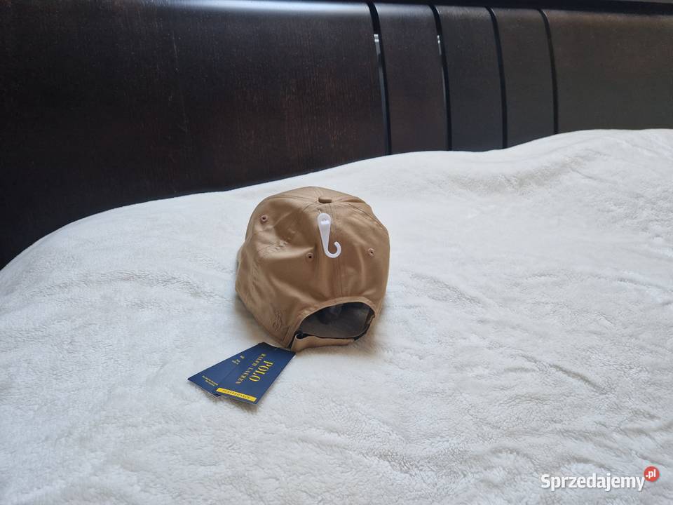 Nowa brązowa czapka z daszkiem Ralph Lauren z Uniseks sprzedam