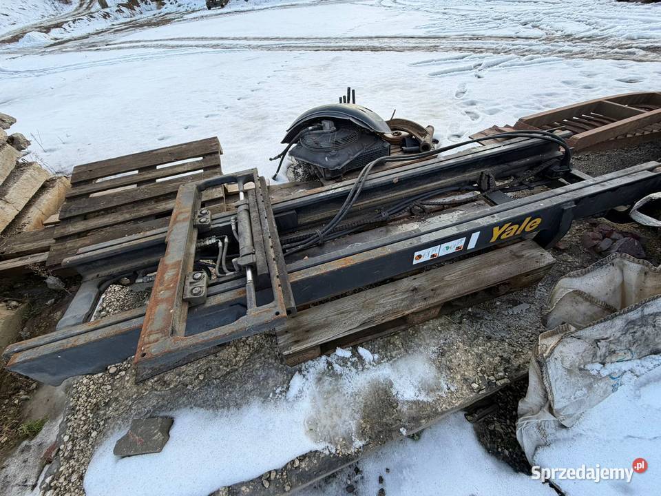 Wózek widłowy Yale GLP20 DIESEL triplex przesuw lubelskie