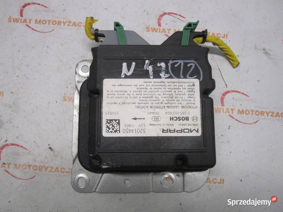 FIAT DOBLO II LIFT 13 MULTIJET 16r moduł AIRBAG osobowe Kielce