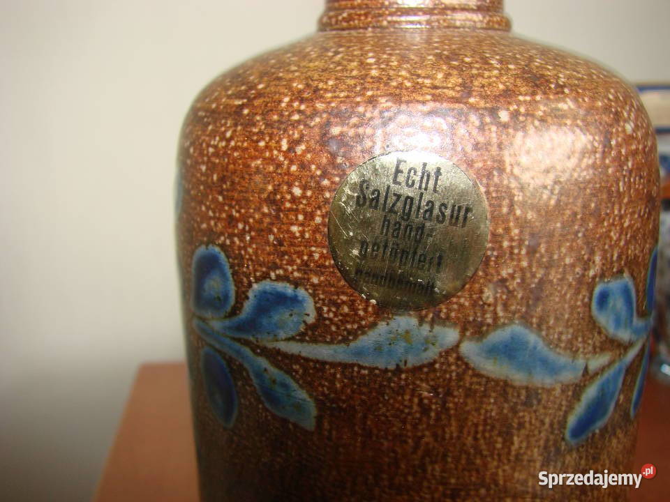 kamionkowa butelka glazura solna Pruszcz Gdański
