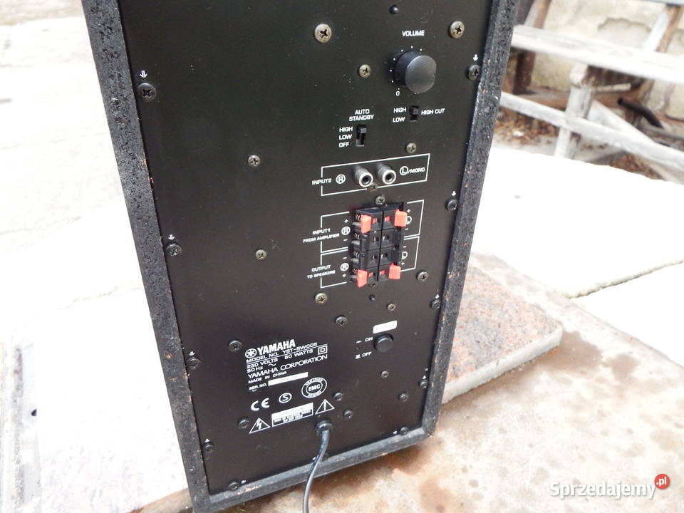 Subwoofer aktywny Yamaha YSTSW005 Solidny dolnośląskie Bolesławiec