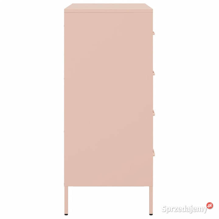 Szafka różowa 68x39x89 stal WM842983 Warszawa