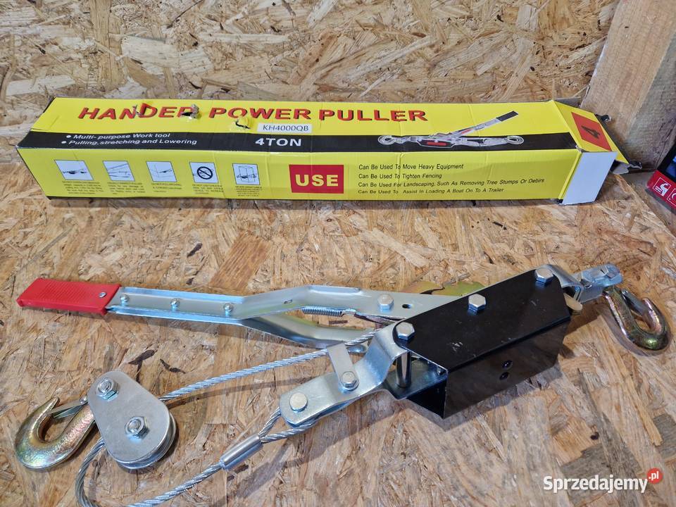 Wyciągarka wciągarka linowa uciąg 4 tony sprzedam