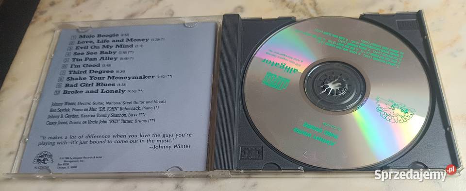 Johnny Winter 3rd Degree CD CD Zbylitowska Góra