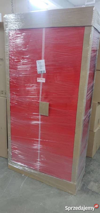 Szafa SBM 203 Malow czerwona Rodona akta i Łódź sprzedam