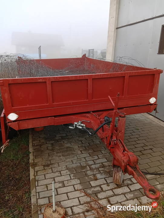 przyczepa jednoosiowa do ciągnika Gorlice sprzedam