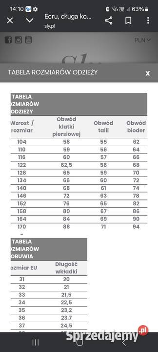 Sukienka komunijna Sly 140 Konstantynów Łódzki