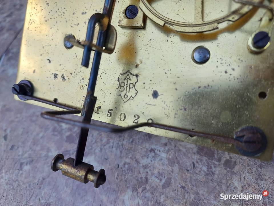 771 Mechanizm zegara ściennego BP Bernard Tczew sprzedam