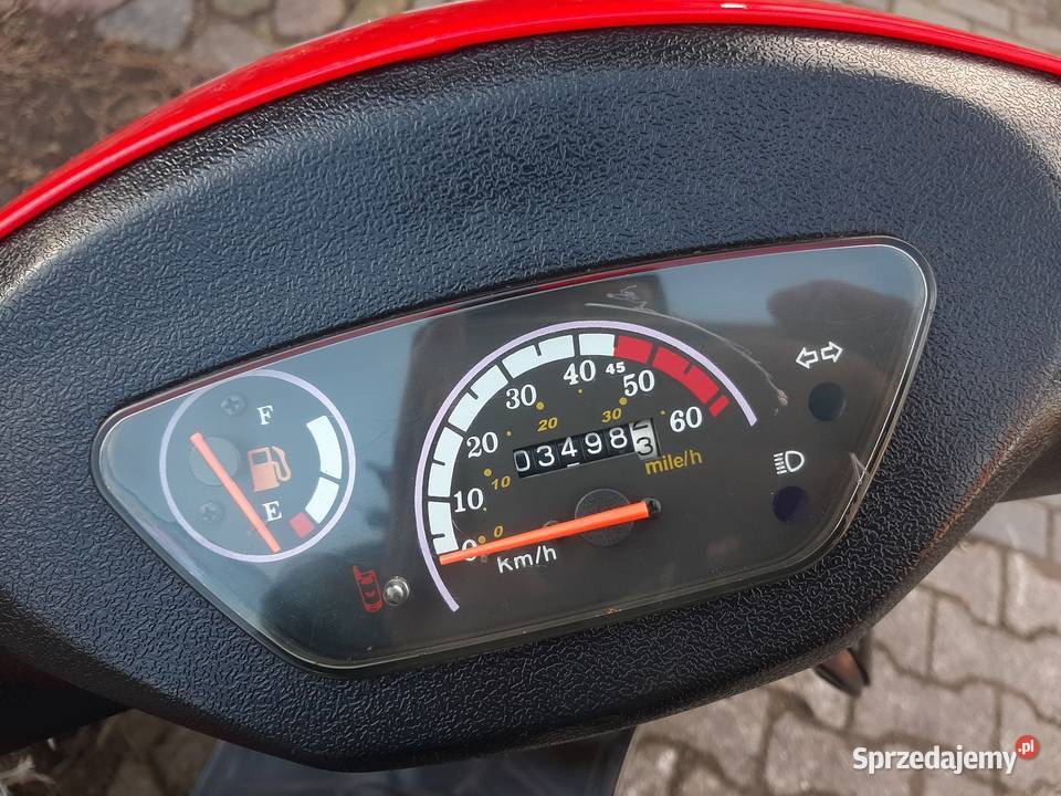 Zadbany skuter Toros El Rio 50 4t 2016r 2wł 3498 Tuczno
