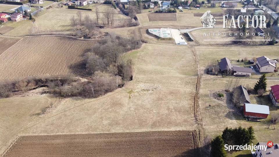 Łużna działka budowlanorolna 4143 a 1190S małopolskie sprzedam